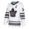 Män Ishockey Toronto Maple Leafs tröja Auston Matthews 34 Vit 2019 All-Star Adidas Authentic